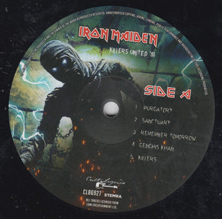 Iron Maiden : Killers United '81 (LP, Album, Unofficial, 180)