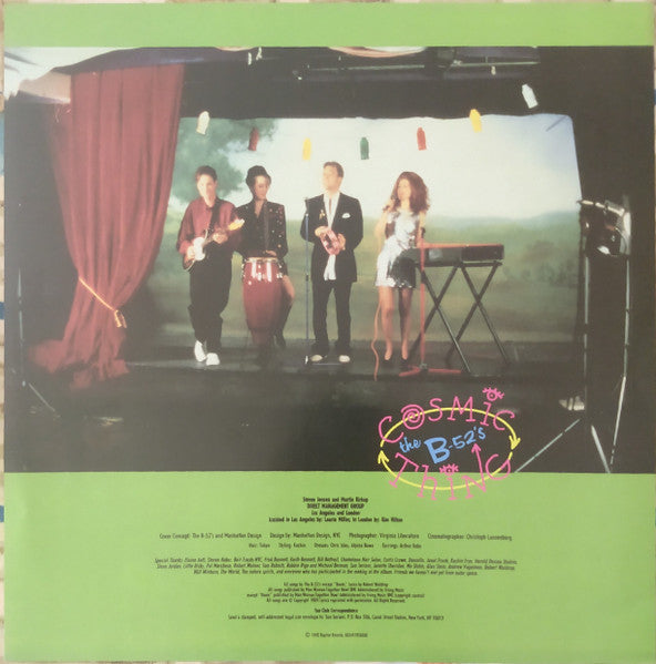 The B-52's : Cosmic Thing (Cosa Cosmica) (LP, Album, RE, RP)