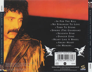 Black Sabbath Featuring Tony Iommi : Seventh Star (CD, Album, RE, RM)