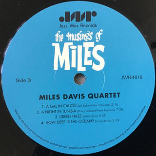 The Miles Davis Quartet : The Musings Of Miles (LP, Mono, Ltd)