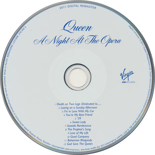 Queen : A Night At The Opera (CD, Album, RE, RM + CD, EP)