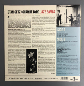 Stan Getz / Charlie Byrd : Jazz Samba (LP, Album, Ltd)