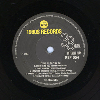 The Beatles : From Us To You #3 May 1964  (7", EP, Mono, Unofficial)