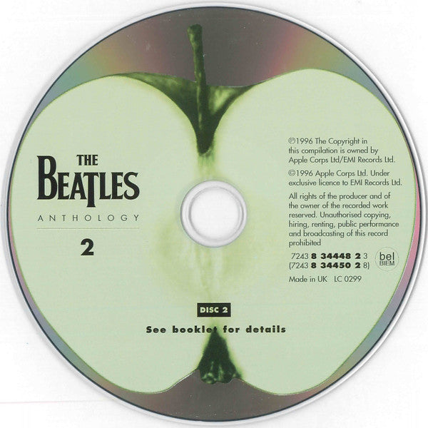 The Beatles : Anthology 2 (2xCD, Album, Mono, arv)