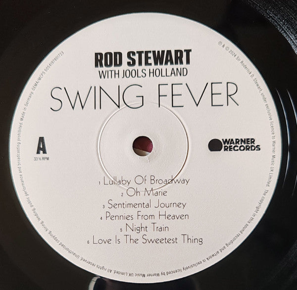 Rod Stewart With Jools Holland : Swing Fever (LP, Album)