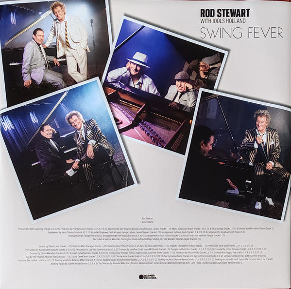 Rod Stewart With Jools Holland : Swing Fever (LP, Album)