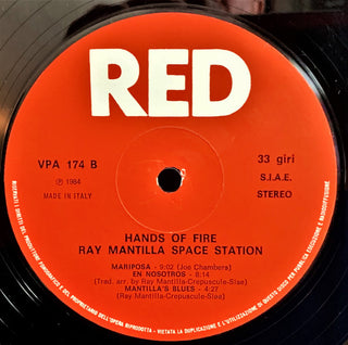 Ray Mantilla Space Station : Hands Of Fire (LP, Album)
