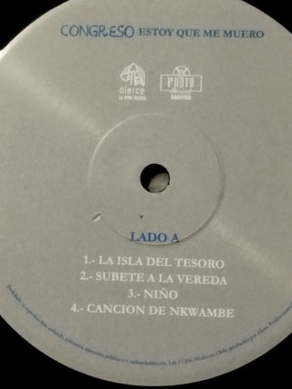 Congreso : Estoy Que Me Muero... (LP, Album, RE)