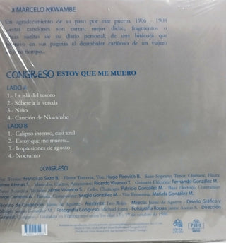 Congreso : Estoy Que Me Muero... (LP, Album, RE)