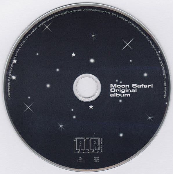 AIR : Moon Safari (CD, Album, RE, RP + CD + Blu-ray, Album, Multichan)