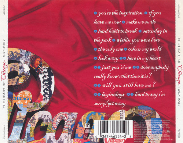 Chicago (2) : The Heart Of Chicago 1967-1997 (CD, Comp, RE, RM)