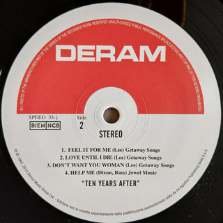 Ten Years After : Ten Years After (LP, Album, RE, 180)