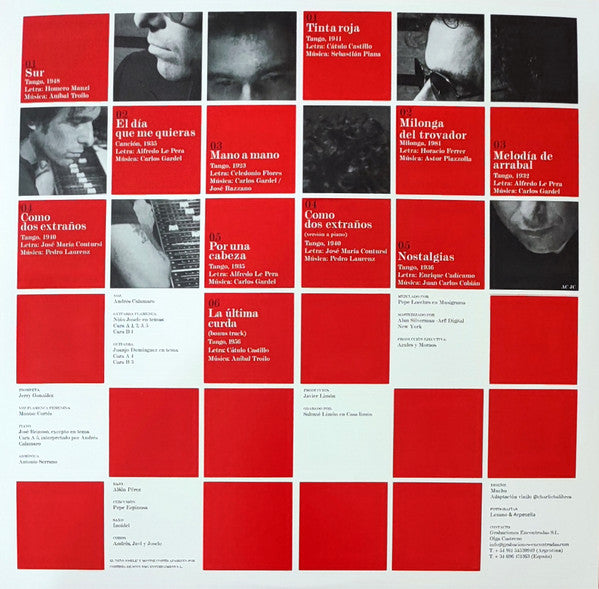 Andrés Calamaro : Tinta Roja (LP, Album)