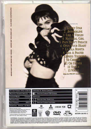 Madonna : The Immaculate Collection (DVD-V, Comp, RP, NTSC)