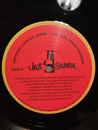 Antonio Carlos Jobim : The Girl From Ipanema (LP)