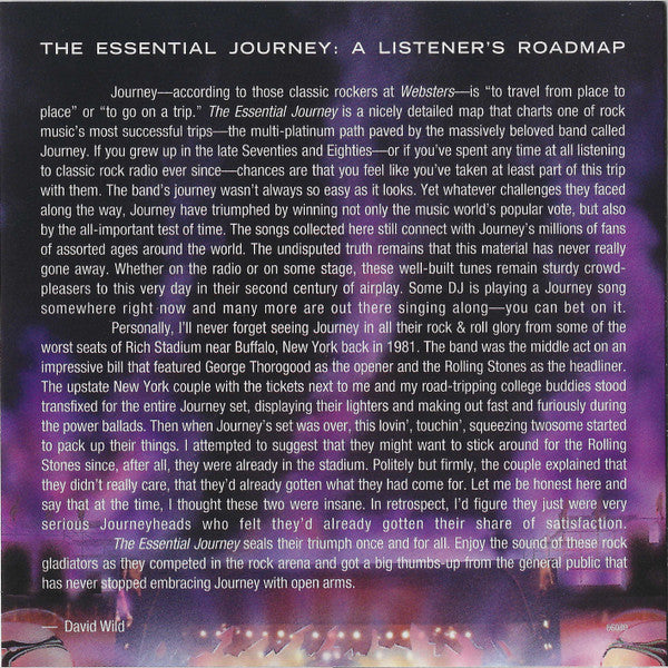 Journey : The Essential Journey (2xCD, Comp, RE)