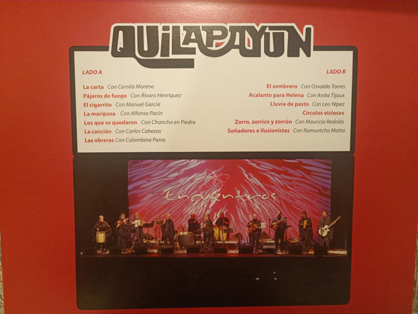 Quilapayún : Encuentros (LP)