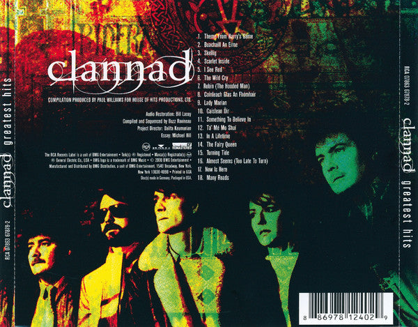 Clannad : Greatest Hits (CD, Comp, RM)