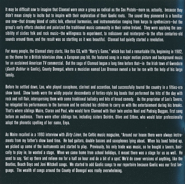 Clannad : Greatest Hits (CD, Comp, RM)