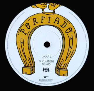 El Cuarteto De Nos : Porfiado (LP, Album)