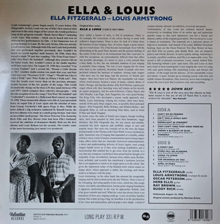 Ella Fitzgerald, Louis Armstrong : Ella And Louis  (LP, Album, Mono, Ltd, 180)