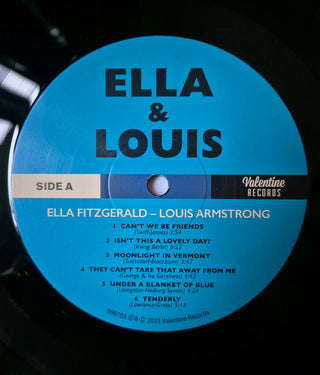 Ella Fitzgerald, Louis Armstrong : Ella And Louis  (LP, Album, Mono, Ltd, 180)