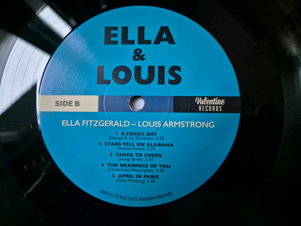 Ella Fitzgerald, Louis Armstrong : Ella And Louis  (LP, Album, Mono, Ltd, 180)