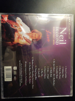 Neil Diamond : Greatest Hits Live (CD, Comp)
