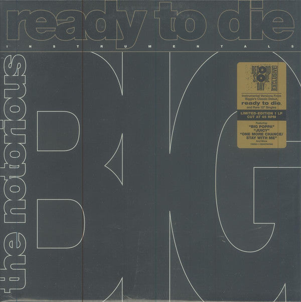The Notorious B.I.G.* : Ready To Die Instrumentals (LP, RSD, Ltd)