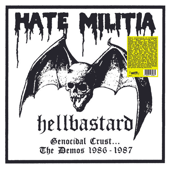 Hellbastard : Genocidal Crust:The Demos 1986 - 1987 (2xLP, Album)