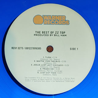 ZZ Top : The Best Of ZZ Top (LP, Comp, RE, Blu)