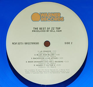 ZZ Top : The Best Of ZZ Top (LP, Comp, RE, Blu)