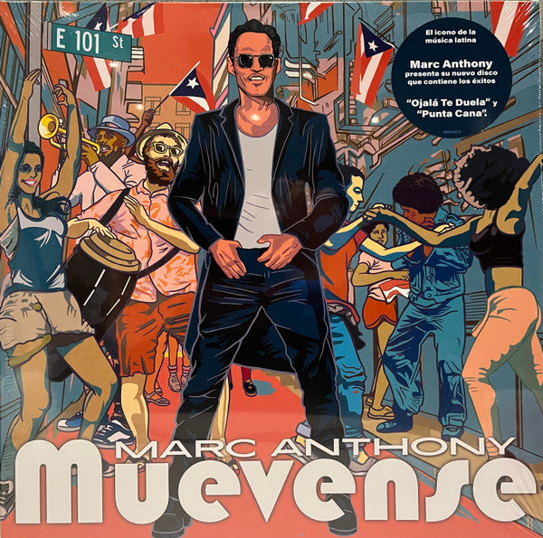 Marc Anthony : Muevense (LP, Album, Gat)