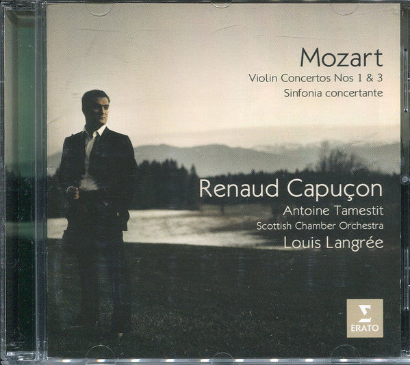 Renaud Capuçon / Antoine Tamestit / Scottish Chamber Orchestra / Louis Langrée - Mozart* : Violin Concertos Nos. 1 & 3 / Sinfonia Concertante (CD, Album, RE)