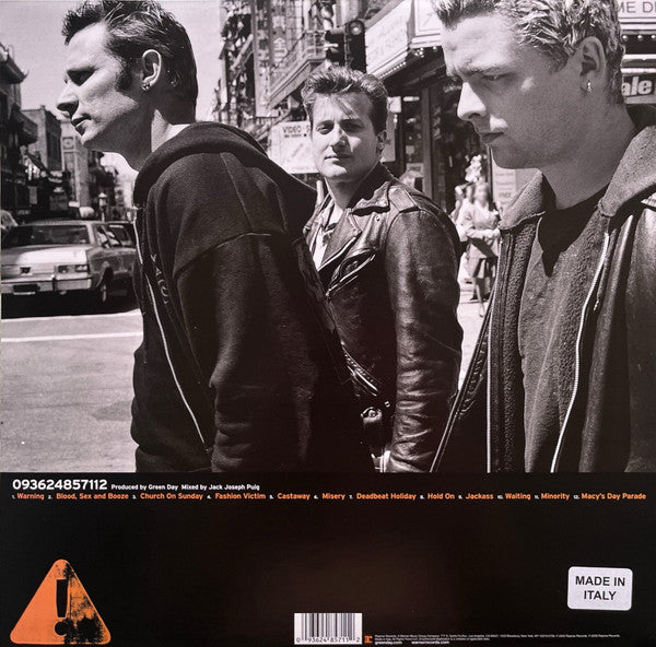 Green Day : Warning: (LP, Album, Ltd, RE, Flu)