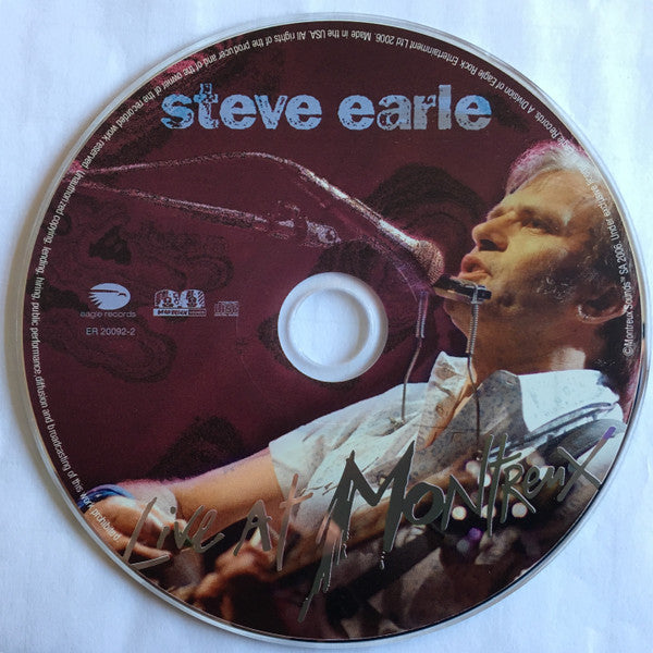 Steve Earle : Live At Montreux 2005 (CD, Album)