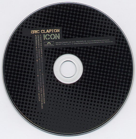 Eric Clapton : Icon (CD, Comp)