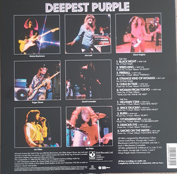 Deep Purple : Deepest Purple (LP, Comp, RE, S/Edition)