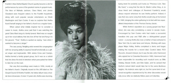 Aretha Franklin :  Aretha's Best (CD, Comp, RE, RM, Tec)