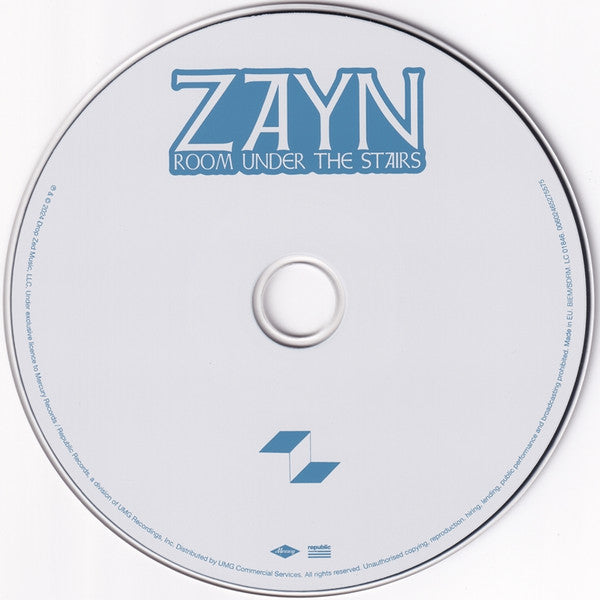 ZAYN (3) : Room Under The Stairs (CD, Album)