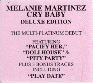 Melanie Martinez (2) : Cry Baby (CD, Album, Dlx)