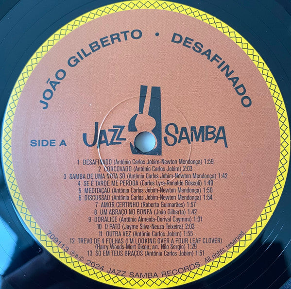 João Gilberto : Desafinado (LP, Comp, Ltd, 180)