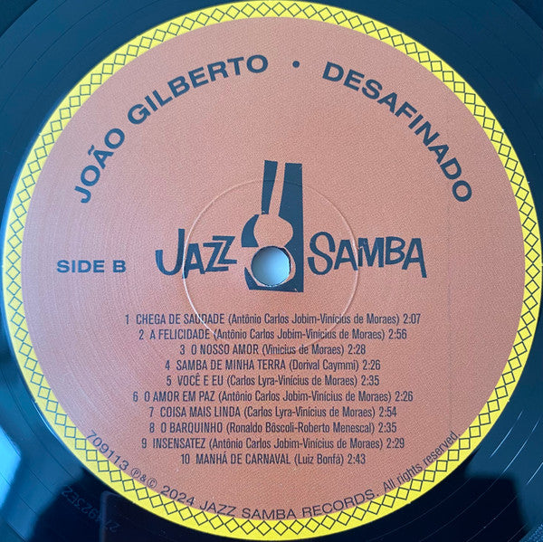 João Gilberto : Desafinado (LP, Comp, Ltd, 180)