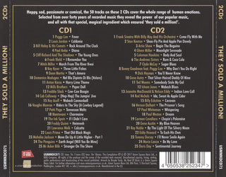 Various : They Sold A Million! (More Than Forty Years Of Million Selling Hits) (2xCD, Comp, Mono)