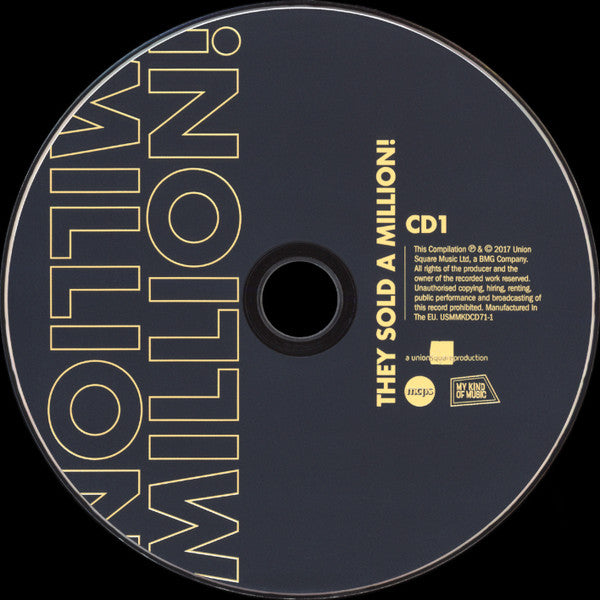 Various : They Sold A Million! (More Than Forty Years Of Million Selling Hits) (2xCD, Comp, Mono)