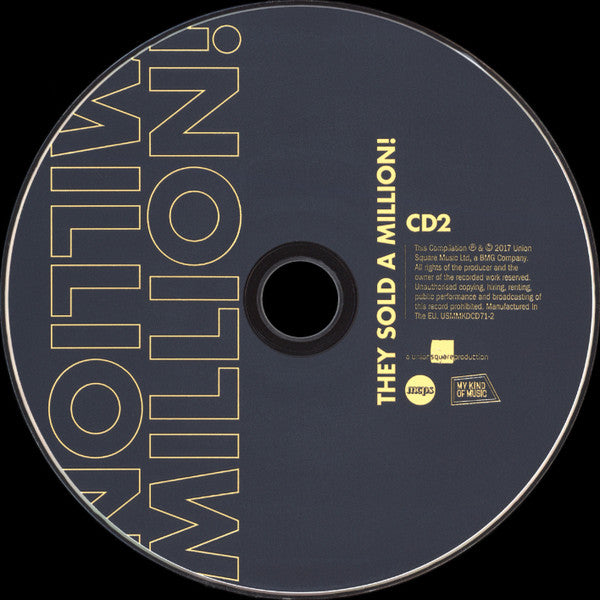 Various : They Sold A Million! (More Than Forty Years Of Million Selling Hits) (2xCD, Comp, Mono)