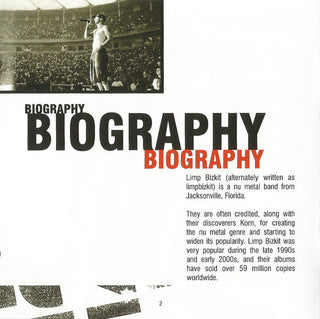 Limp Bizkit : Rock Im Park 2001 (DVD-V, PAL + CD, Album)