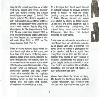 Limp Bizkit : Rock Im Park 2001 (DVD-V, PAL + CD, Album)