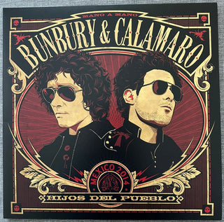 Enrique Bunbury & Andrés Calamaro : Hijos Del Pueblo (México Mano A Mano 2014) (LP, Album)