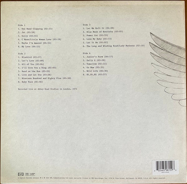 Paul McCartney & Wings* : One Hand Clapping (2xLP, Album, RM, 180)